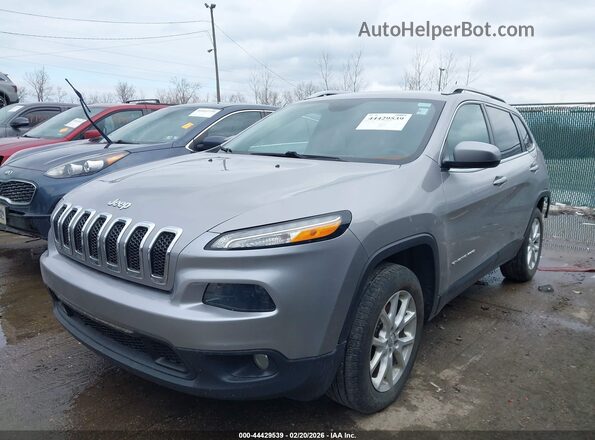 1C4PJMCX4JD569343 2018 JEEP CHEROKEE Серый Передняя левая четверть