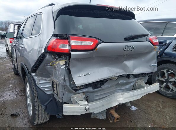 1C4PJMCX4JD569343 2018 JEEP CHEROKEE Серый Вид спереди