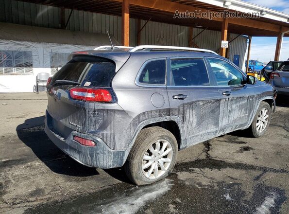 1C4PJMDB1HW515032 2017 JEEP CHEROKEE Серый Задняя правая четверть