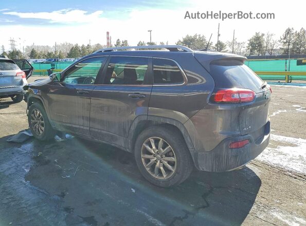 1C4PJMDB1HW515032 2017 JEEP CHEROKEE Серый Задняя левая четверть
