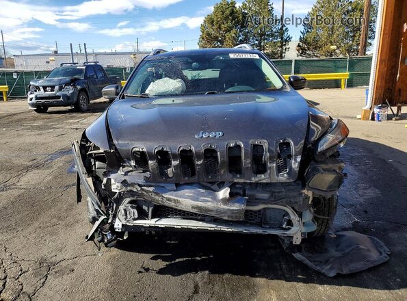 1C4PJMDB1HW515032 2017 JEEP CHEROKEE Серый Вид спереди