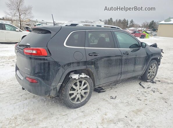 1C4PJMDB5JD564400 2018 JEEP CHEROKEE Black Tył prawy