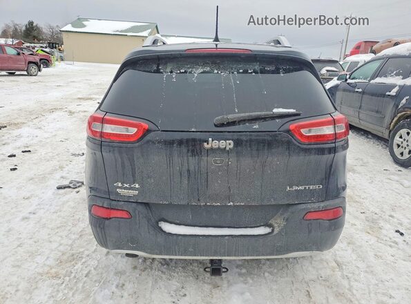 1C4PJMDB5JD564400 2018 JEEP CHEROKEE Black Widok z tyłu