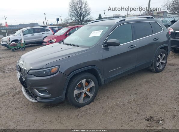 1C4PJMDN1KD169724 2019 JEEP CHEROKEE Серый Передняя левая четверть