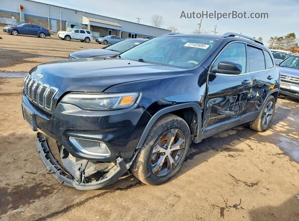 1C4PJMDN2KD320165 2019 JEEP CHEROKEE Black Przód lewy