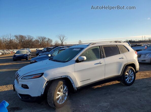 1C4PJMDS4GW198961 2016 JEEP CHEROKEE Белый Передняя левая четверть