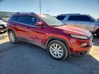 2016 Jeep Cherokee Limited Красный vin: 1C4PJMDS7GW318140