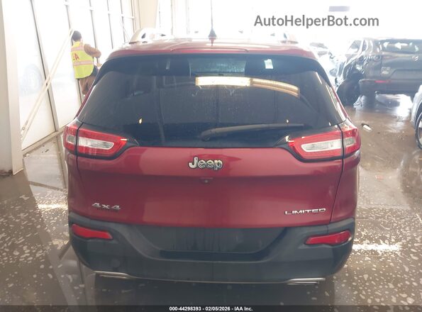 1C4PJMDS8GW270566 2016 JEEP CHEROKEE Red 