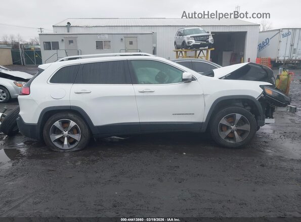 1C4PJMDX1KD140273 2019 JEEP CHEROKEE White Widok zestawu wskaźników