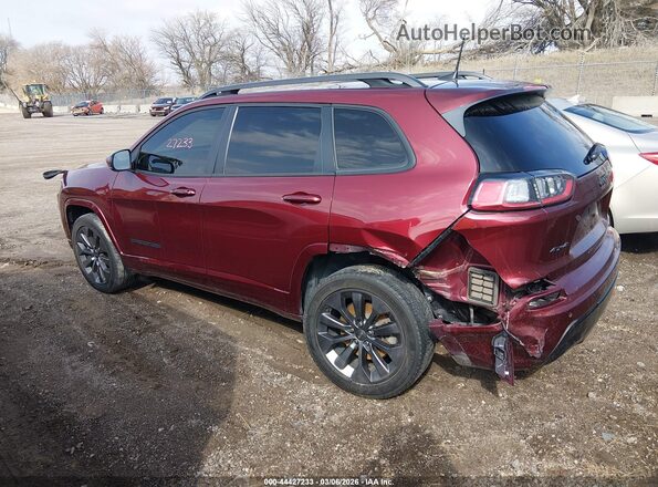 1C4PJMDX1KD467370 2019 JEEP CHEROKEE Red Rear left