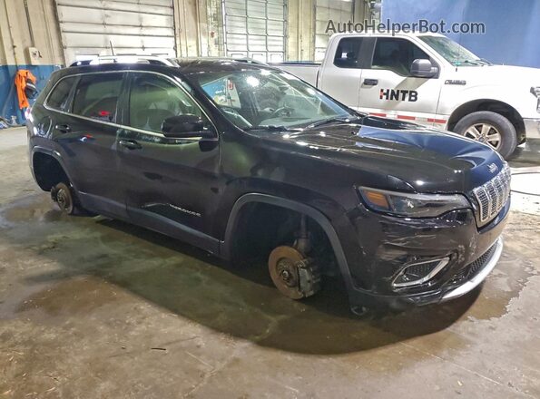 1C4PJMDX2KD284446 2019 JEEP CHEROKEE Black წინა მარჯვენა