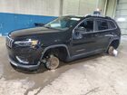 2019 Jeep Cherokee Limited Black vin: 1C4PJMDX2KD284446 Damage: Left Front Wheel, Missing, Replacement Required