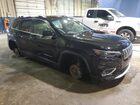 2019 Jeep Cherokee Limited Black vin: 1C4PJMDX2KD284446 Damage: Right Rear Wheel, Missing, Replacement Required