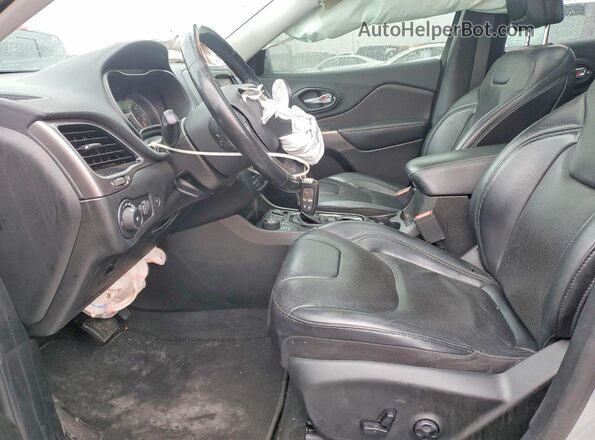 1C4PJMDX3KD351507 2019 JEEP CHEROKEE Gray Widok wnętrza z przodu