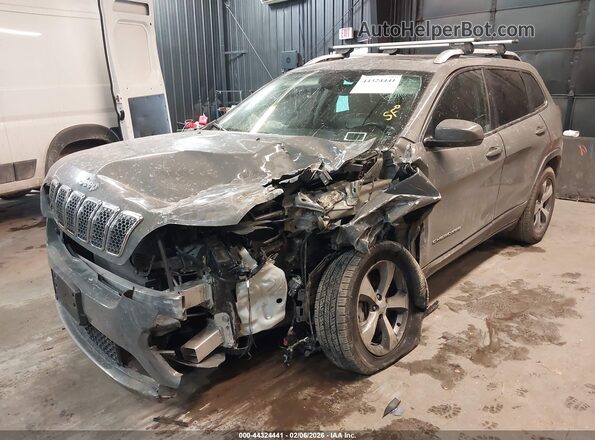 1C4PJMDX3MD160771 2021 JEEP CHEROKEE Gray Առջևի ձախ երեք քառորդ տեսարան