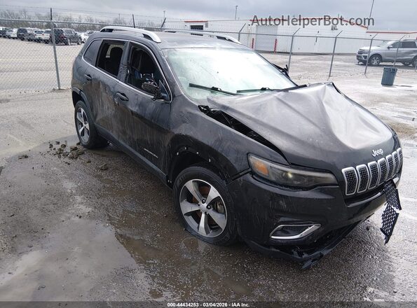1C4PJMDX6LD586596 2020 JEEP CHEROKEE Черный Передняя правая четверть