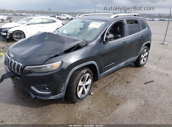 1C4PJMDX6LD586596 2020 JEEP CHEROKEE Черный Передняя левая четверть
