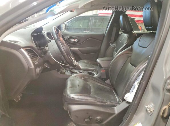 1C4PJMDX7LD504133 2020 JEEP CHEROKEE Серый Вид салона спереди