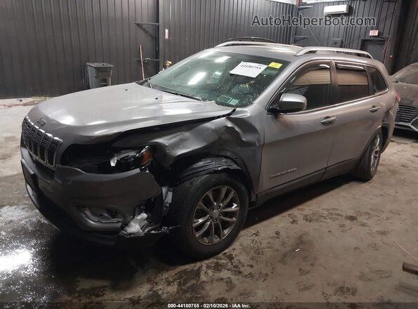 1C4PJMLB1KD310847 2019 JEEP CHEROKEE Серый Передняя левая четверть