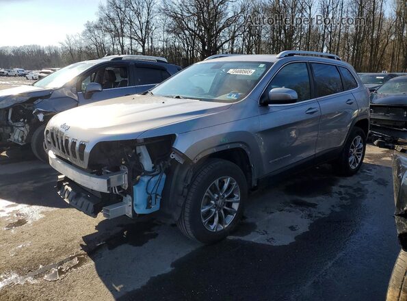 1C4PJMLB3KD433114 2019 JEEP CHEROKEE Silver Առջևի ձախ երեք քառորդ տեսարան