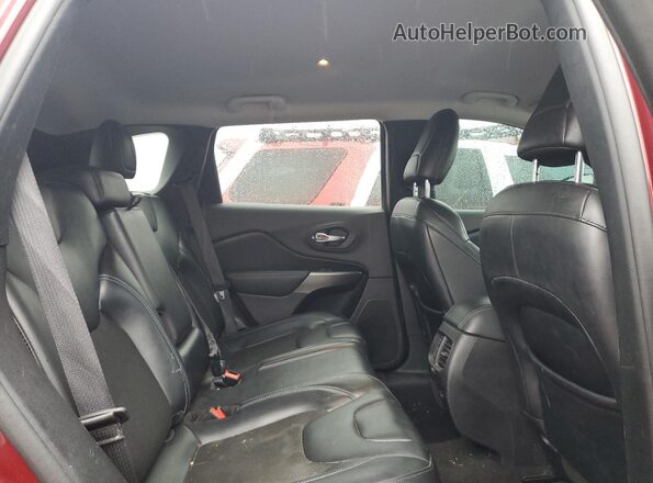 1C4PJMLB7MD160553 2021 JEEP CHEROKEE Burgundy Rear interior view