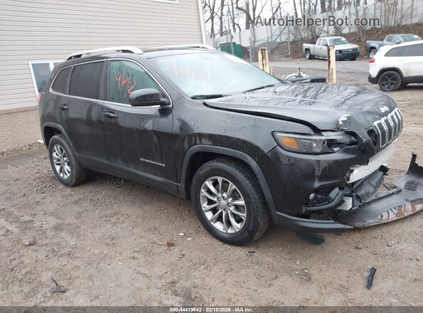 1C4PJMLN8KD116391 2019 JEEP CHEROKEE Black Delantero derecho