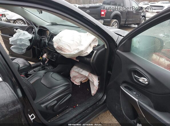 1C4PJMLN8KD116391 2019 JEEP CHEROKEE Black Vista interior delantera