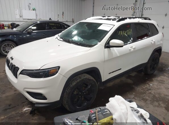 1C4PJMLNXKD336602 2019 JEEP CHEROKEE White Vista tres cuartos delantera izquierda