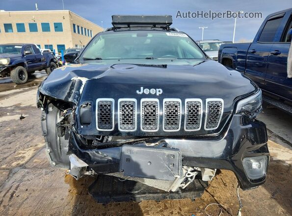 1C4PJMLX0KD389729 2019 JEEP CHEROKEE Черный Вид спереди