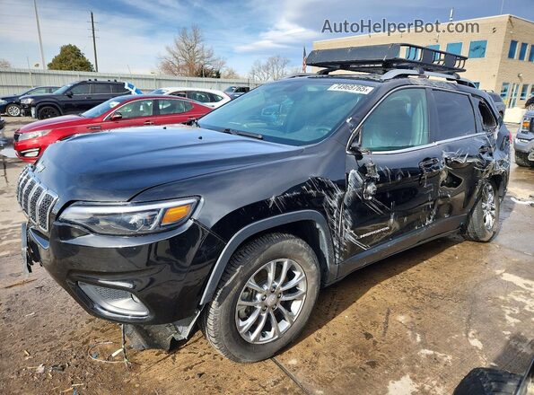 1C4PJMLX0KD389729 2019 JEEP CHEROKEE Черный Передняя левая четверть