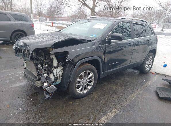 1C4PJMLX2KD104108 2019 JEEP CHEROKEE Black Przód lewy