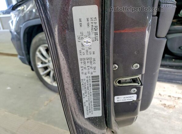 1C4PJMLX6KD107030 2019 JEEP CHEROKEE Charcoal Widok naklejki z numerem VIN