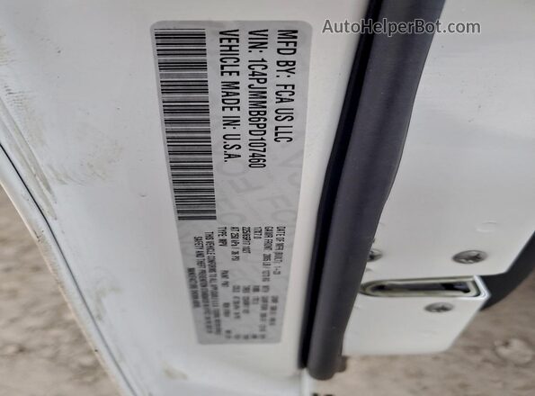 1C4PJMMB6PD107460 2023 JEEP CHEROKEE White Շարժիչի բաժամունքի տեսք