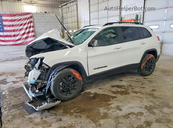 1C4PJMMB7PD115115 2023 JEEP CHEROKEE White წინა მარცხენა ხედი სამი მეოთხედიდან