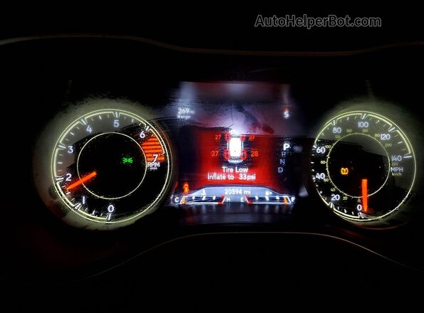 1C4PJMMB8PD102311 2023 JEEP CHEROKEE Синий Вид щитка приборов