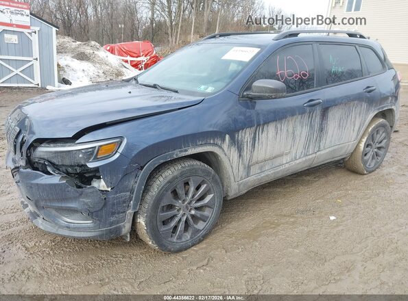 1C4PJMMX0MD122284 2021 JEEP CHEROKEE Blue Przód lewy