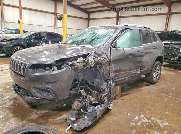 1C4PJMMX1MD172420 2021 JEEP CHEROKEE Gray Vista tres cuartos delantera izquierda