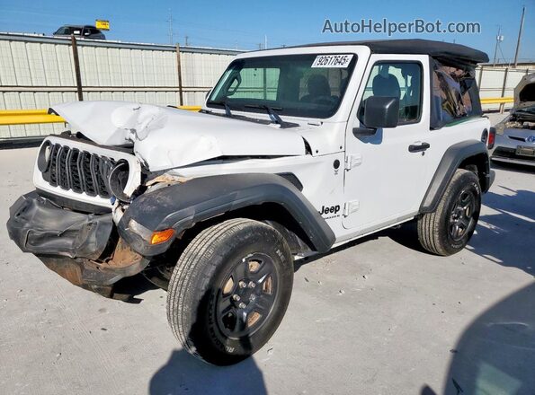 1C4PJXAN0SW581532 2025 JEEP WRANGLER White Front left