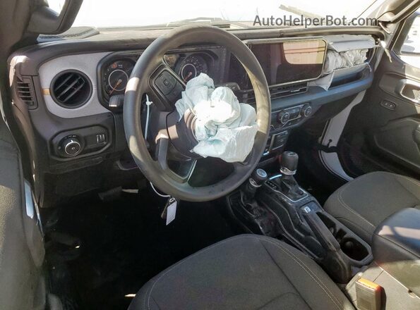 1C4PJXAN0SW581532 2025 JEEP WRANGLER White Dashboard view