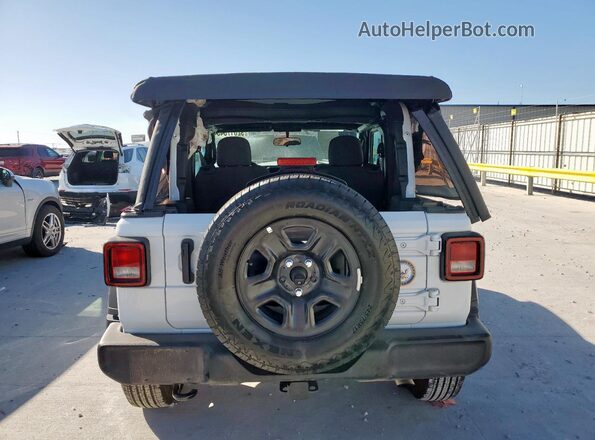 1C4PJXAN0SW581532 2025 JEEP WRANGLER White Rear view