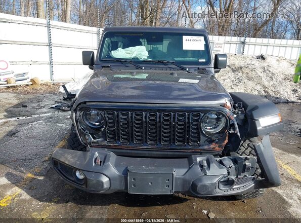 1C4PJXDG7SW608559 2025 JEEP WRANGLER Gray Widok zestawu wskaźników