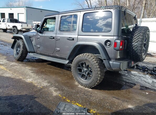 1C4PJXDG7SW608559 2025 JEEP WRANGLER Gray Tył lewy