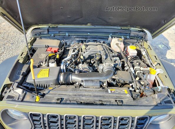 1C4PJXDGXSW516815 2025 JEEP WRANGLER Зеленый Вид подкапотного пространства