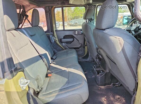 1C4PJXDGXSW516815 2025 JEEP WRANGLER Зеленый Вид задней части салона