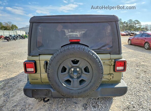 1C4PJXDGXSW516815 2025 JEEP WRANGLER Зеленый Вид сзади