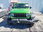2025 Jeep Wrangler 4-door Sport 4x4 Green vin: 1C4PJXDNXSW547688