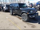 2025 Jeep Wrangler 4-door Sahara 4x4 Black vin: 1C4PJXEN2SW592347