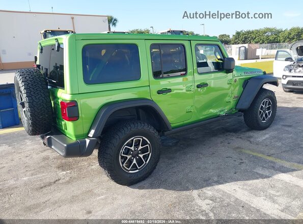 1C4PJXFN1TW155133 2026 JEEP WRANGLER Зеленый Задняя правая четверть