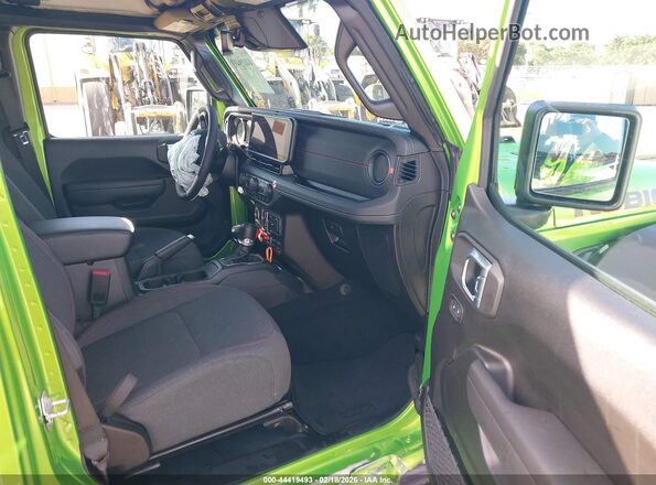 1C4PJXFN1TW155133 2026 JEEP WRANGLER Зеленый Вид салона спереди