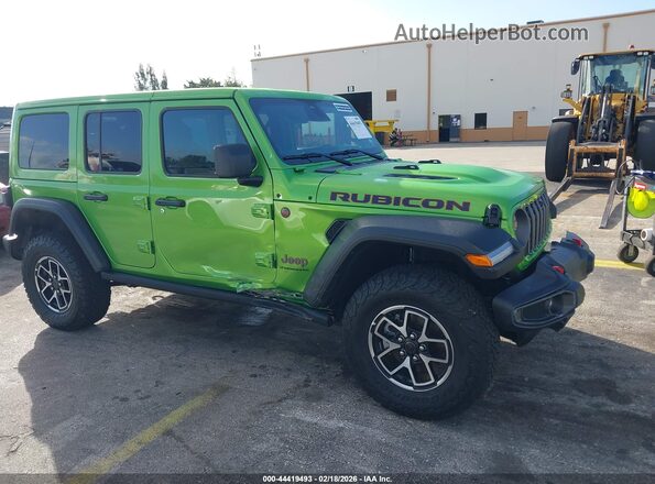 1C4PJXFN1TW155133 2026 JEEP WRANGLER Зеленый Вид спереди